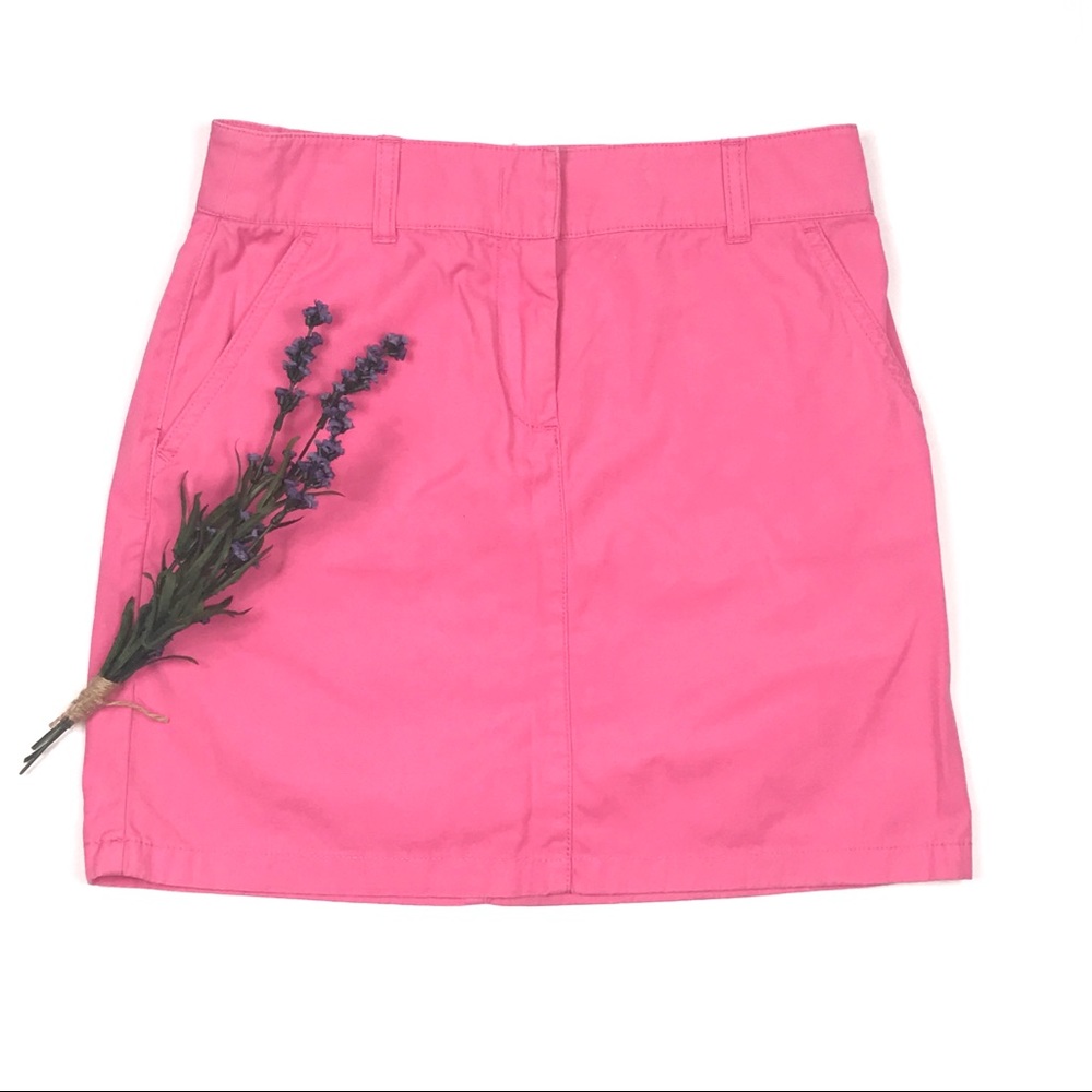 J.Crew Pink Mini Skirt Sz 2